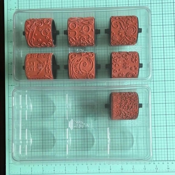 Jumbo stamp wheels set by Stampin' Up! - Picture 2 of 11